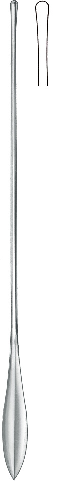 Myrtle leaf probe, Ø 2.0 mm