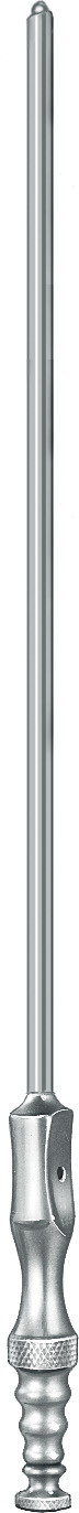 Suction tube, acc. to Frazier, straight