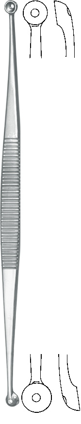 Comedone extractor, acc. to Unna