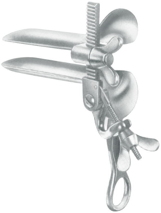 Vaginal speculum, acc. to Trelat