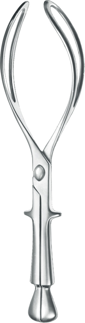 Obstetrical forceps, acc. to Naegele