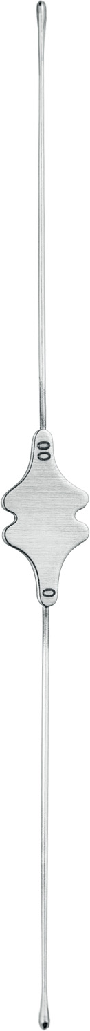 Probe, acc. to Bowman, button-ended, Sterling Silver