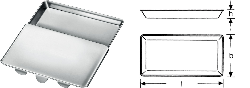 Needle case, closed